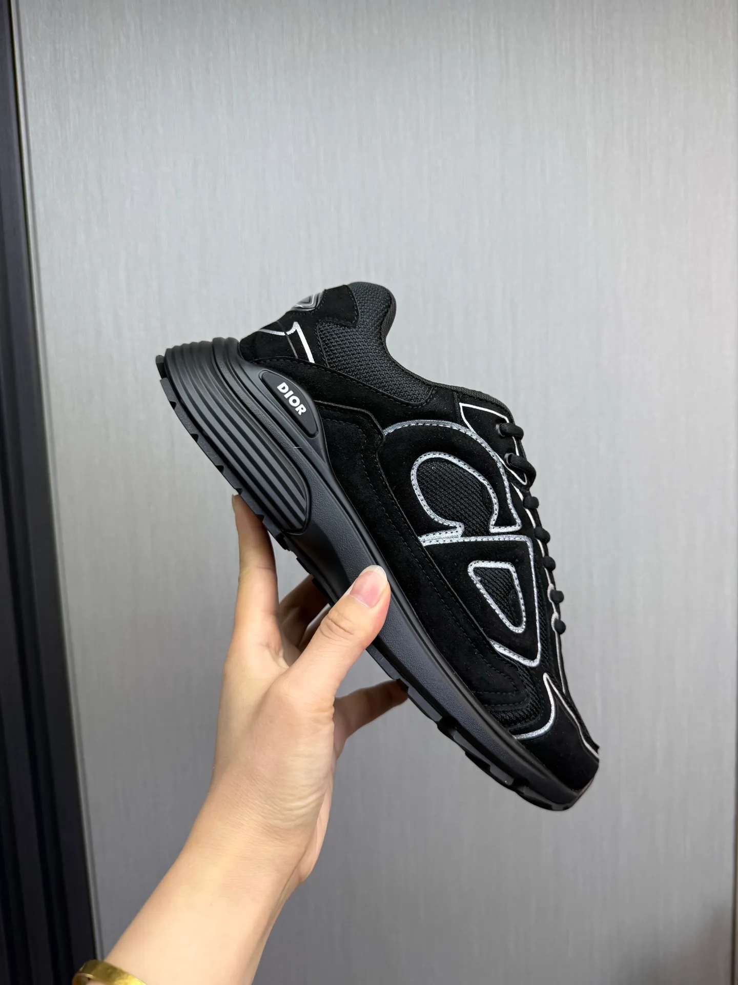 Men's men's shoes 💰580💰 Dior Dior.B30 couple hot sale ❤️💚Official website 1:1 replica ⬆️Imported cowhide stitching, comfortable mesh lining 35-45 (45 customized, non-refundable)